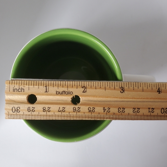 Starbucks 2011 Etched Mermaid Mug with Green Interior - Picture 8 of 8